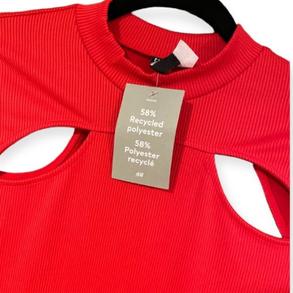 H&M JERSEY BODYCON DRESS SIZE SMALL - Picture 5 of 7